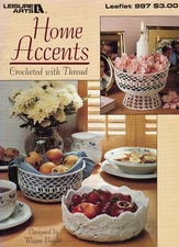 Home Accents Crochet Bowls Baskets Leisure Arts