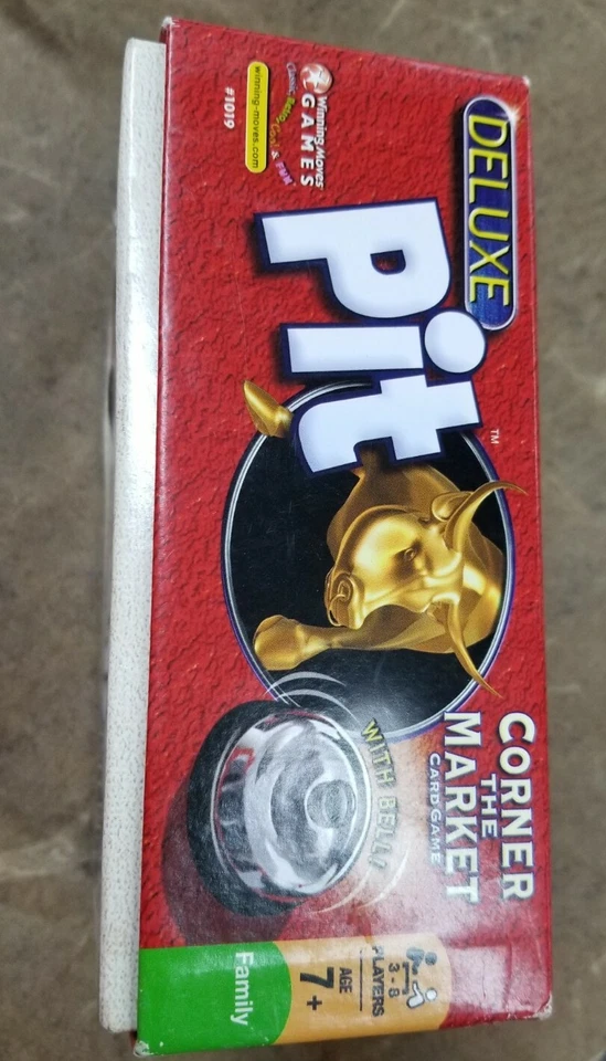 Deluxe Pit Card Game with Bell 2005 Winning Moves 8 Players - Pre-Owned  - Image 2 of 4