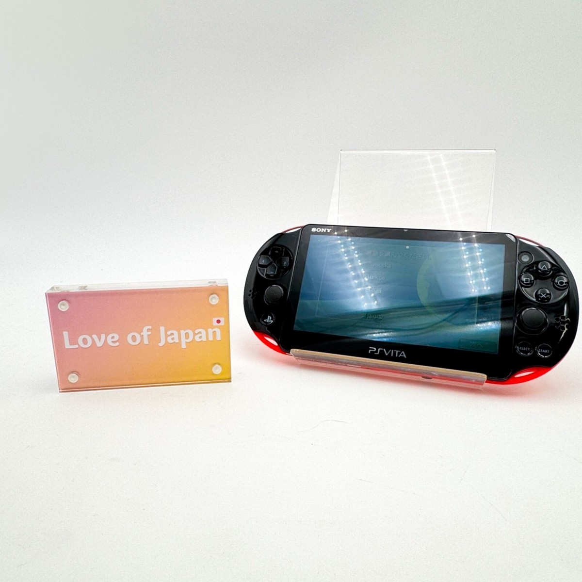 Sony PlayStation PS Vita PSV Red Black PCH-2000 PSV Slim