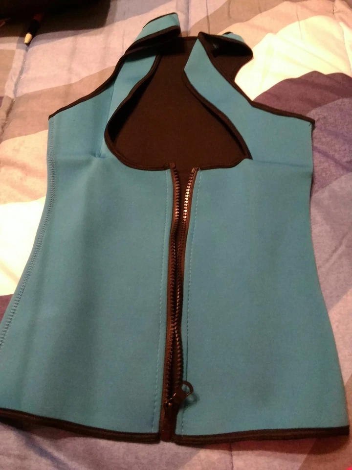 Neoprene body shapper exercise or yoga women vet - Image 3 of 4