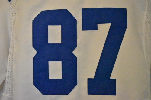 Nike On Field Reggie Wayne #87 NFL Indianapolis Colts White Jersey Men's Size 44 - Picture 2 of 10