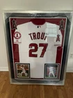 MIKE TROUT Signed Jersey COA "ROY" Inscription PSA/DNA & MLB Dual Authenticated