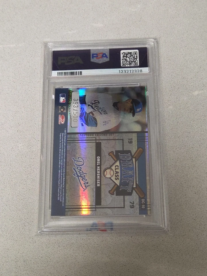 Don Mattingly Orel Hershiser 2004 Donruss Elite Draft Class #DC10 (Highest Grade - Image 2 of 2