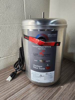 #ad Mountain Plumbing Mini Hot Water Dispenser Tank 1300W MT641 3 $189.99
