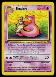 Slowbro 43/62 Fossil