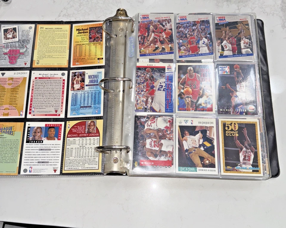 Large Collection Of NBA Vintage Cards 80’s 90’s Jordan, Pippen, Rodman, Barkley - Image 2 of 4