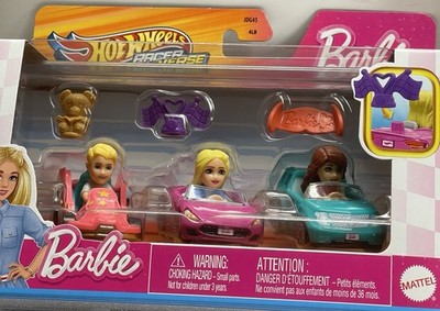 Barbie ロサンゼルス　3体セット【送料無料】 Hot Wheels RacerVerse Barbie Malibu 3-Pack Ken Teresa Cars 3