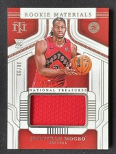 Jonathan Mogbo 2024-25 Panini National Treasures  Jersey RC /99 #RM-MOG