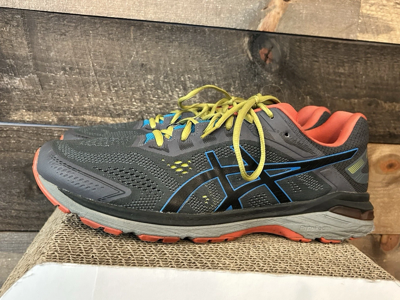 Scarpe sneakers running uomo Asics GT 2000 taglia 13 grigio trail 1011A179 senza solette