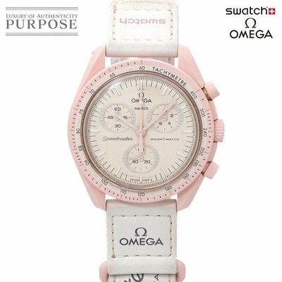 OMEGA x Swatch MoonSwatch Mission Pink Moonphase Watch New with Box