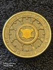 LUCKY RIPS “TREASURE WHEEL” 2OZ .999 SILVER/.50 GRAM .999 GOLD INLAY SERIAL#51