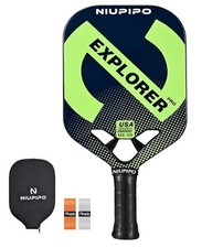 niupipo Pickleball Paddles Set of 2/4/1, USAPA Approved Graphite Carbon