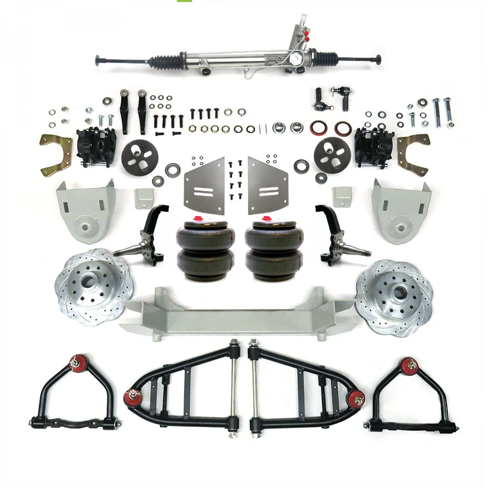 49-64 Studebaker Car Mustang II IFS Air Ride Stock 5x4,75 Power LHD Rack Foto 2 de 4