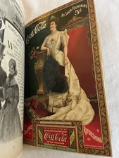 Double-Sided Lillian Nordica Coca-Cola Ad with Coupon Attached, Scribner's 1905