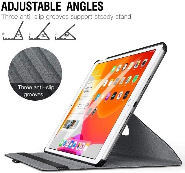 360 Rotating Leather Case For iPad 11th Gen/10th/9th 8th 7th Generation Cover - Image 2 of 4