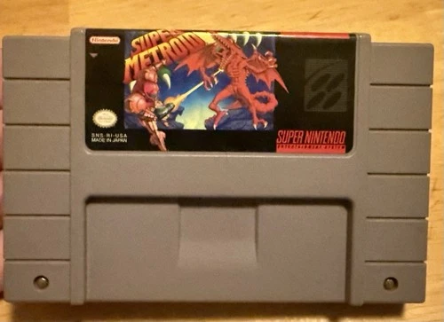Super Metroid (Nintendo SNES, 1994) Tested & Works!  Quick Shipping!