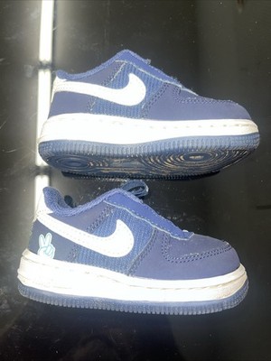 Nike Air Force 1 Toggle Se (Td) Midnight Navy Blue-Lime Glow Sz 5c [DB1819-400]