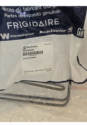 OEM Frigidaire Side by Side Refrigerator Heater 5304526032 