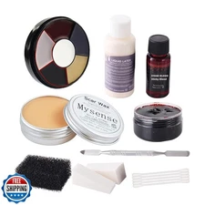 Mysense Liquid Latex Scar Wax SFX Makeup Kit for Fake Scars Wounds Burns Clow