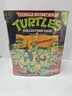 Teenage Mutant Ninja Turtles Collectors Case And Two Trays Vintage
