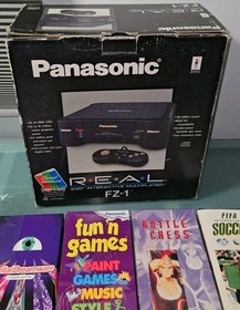 Panasonic FZ-1 3DO Home Console System  w/controller  CIB + 14 Games READ!