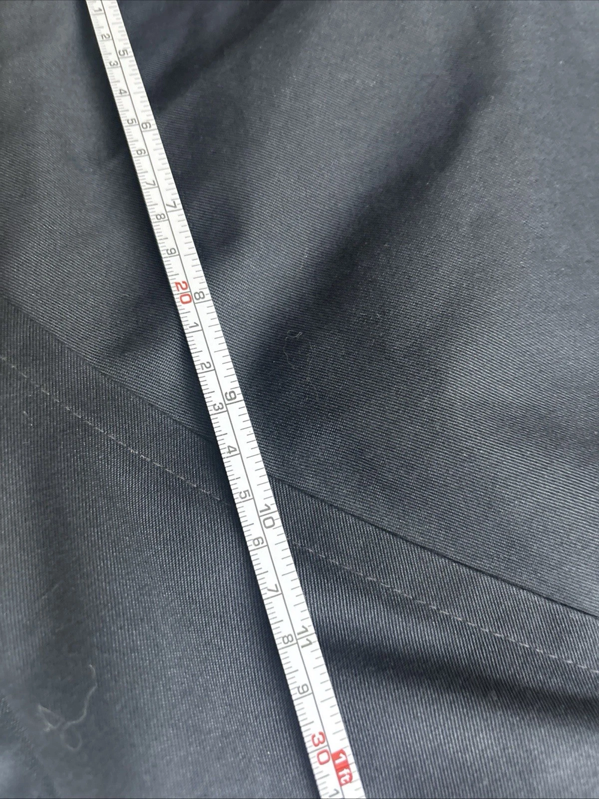 Burberrys Double Breasted Navy Blue Men's Trench Coat Superb Size 50 Long image 17