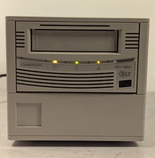 Quantum SDLT600A External Tape Drive Ethernet Port CAT6 SDLT 600A
