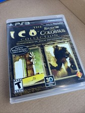 Ico & Shadow of the Colossus Collection PS3 PlayStation 3 Complete CIB Tested