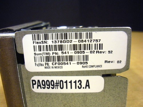 Sun 541-3472 M4000 60MM Server Cooling Fan B RoHS - Picture 4 of 4