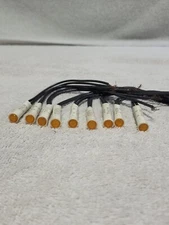 Lot Of 9 Leecraft Tineon 3600 Amber Indicator Lights 125v 1/3W