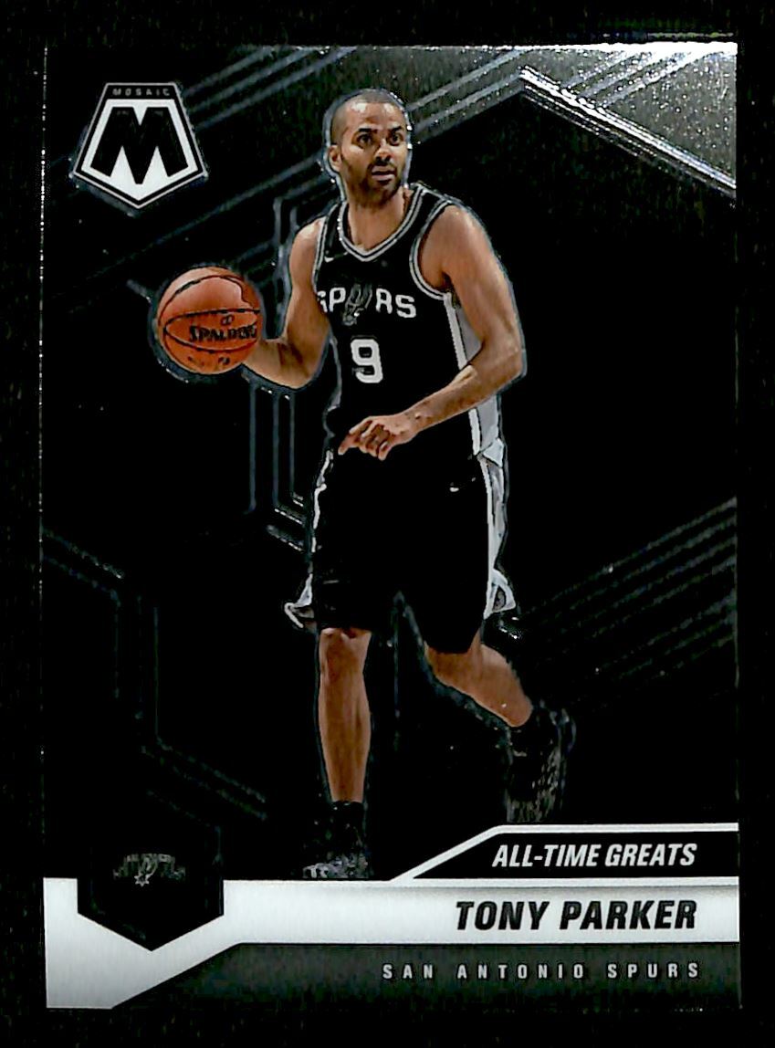 その他 TONY PARKER auto 2020-21 Panini Mosaic Red Wave All-Time Greats #282 Tony