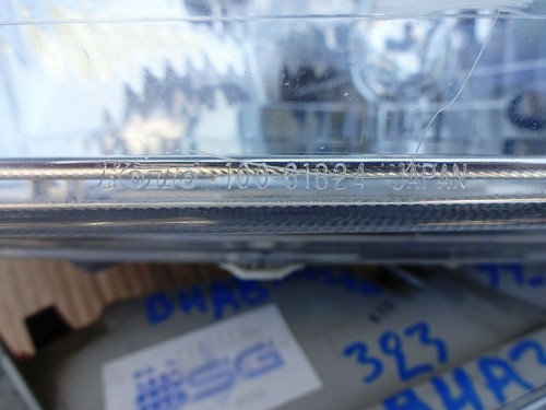 JDM 100-61824 HEADLIGHT (PLASTIC LENS) MAZDA 323 FAMILIA BHA6R 1994 97 PAIR L R - Picture 7 of 7