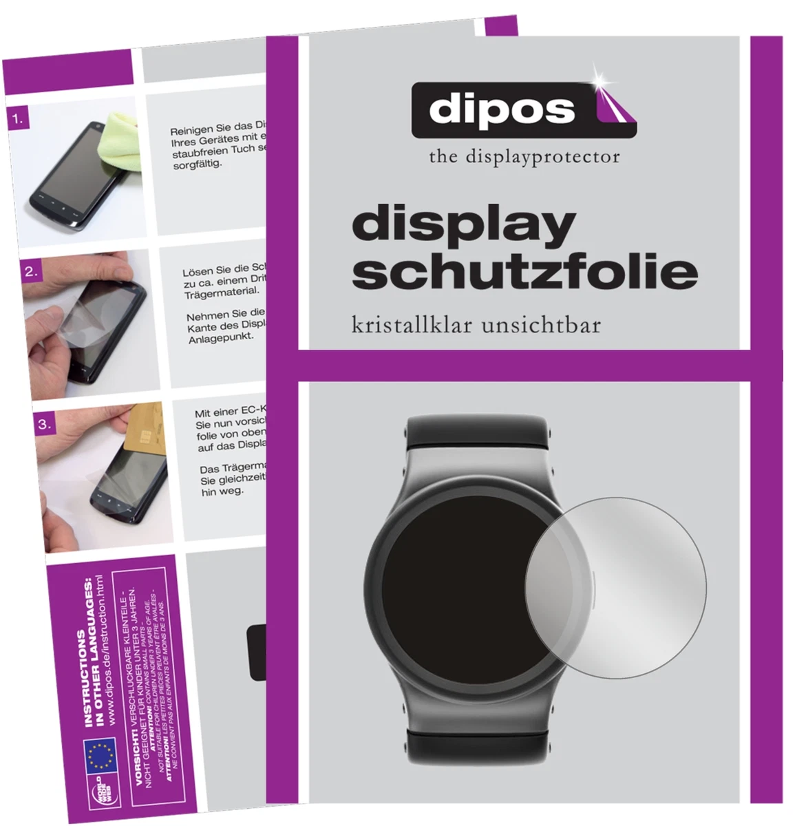 Pack x4] Verre Flexible Dureté 9H pour Montre Connectee kiprun gps 900