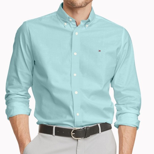 tommy hilfiger casual shirts for men