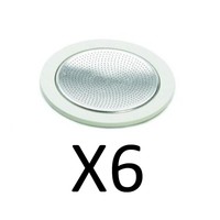 Bialetti 9 Cup Moka Express Replacement Gasket Seal Filter Rubber 2 Pc. (6-pack) on sale Bialetti 9 Cup Moka Express Replacement Gasket Seal Filter Rubber 2 Pc. (6-pack) on sale