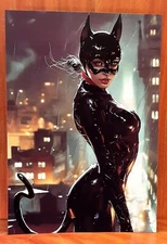 Catwoman 11X16 85lb Cardstock Gloss Art Print By Bogi!