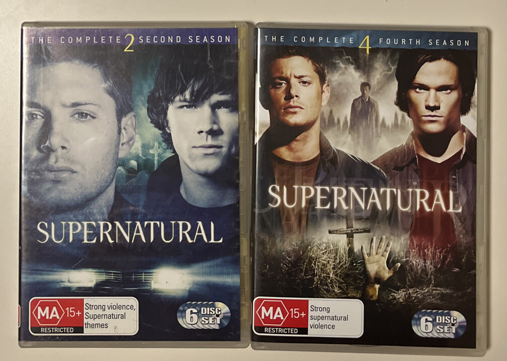 DVD SUPERNATURAL シーズン1～4 Supernatural TV Series Season 1-5 (DVD) R4 Sci-fi Jensen