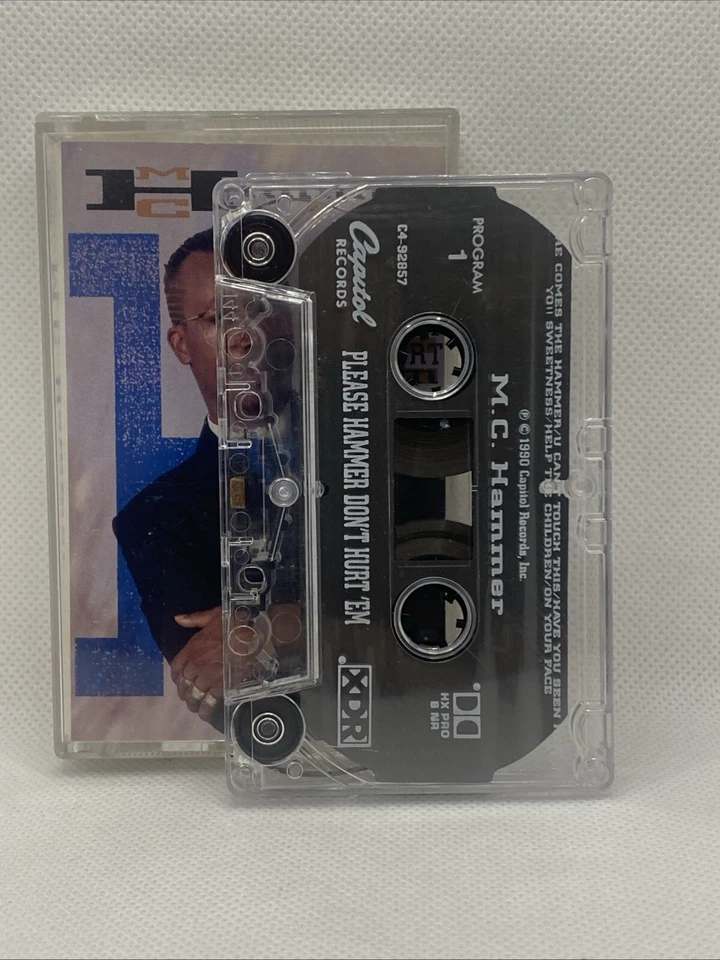 Vintage Cassette - MC HAMMER : Please Hammer Don’t Hurt ‘em - 1990 - Image 4 of 4