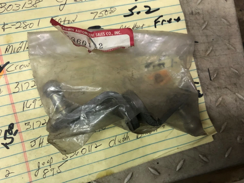 jeep crown 5360112 vintage soporte embrague y pivote Foto 2 de 2