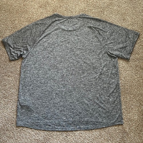 UNDER ARMOUR NEW Men's Black & Gray Loose Fit T-Shirt (size 4XL) - Picture 4 of 7