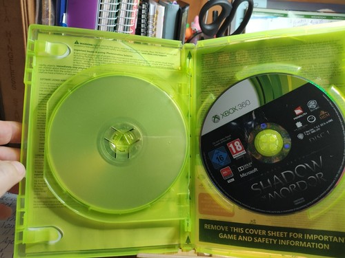 Middle Earth Shadow Of Mordor (No Booklet) 🕹️Microsoft XBOX 360 🕹️ FREE POST - Picture 5 of 6