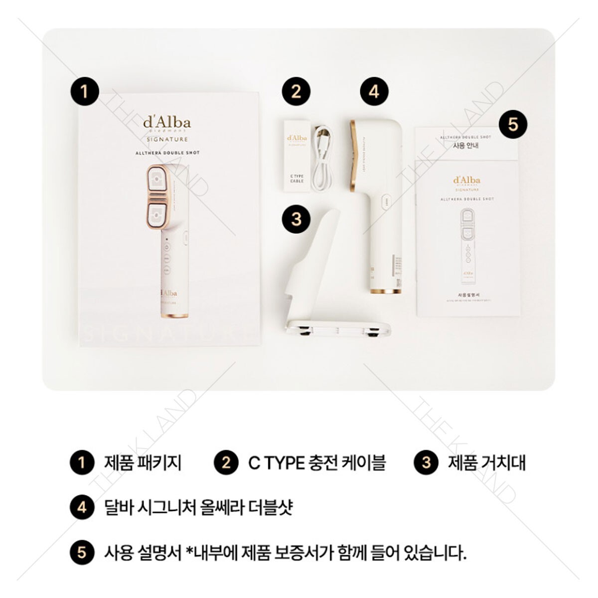 d'Alba SIGNATURE 美顔器 d'Alba Signature Allthera Double Shot