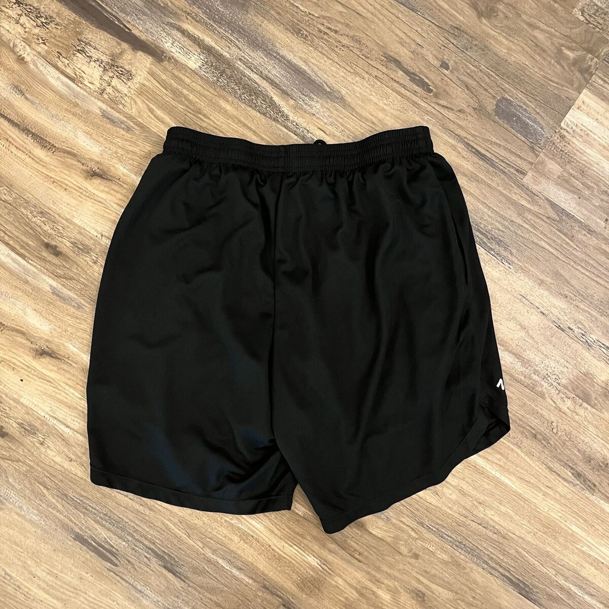 Men's Neleus 2 in 1 Dry Fit Lined Running Workout Shorts sz M Black White