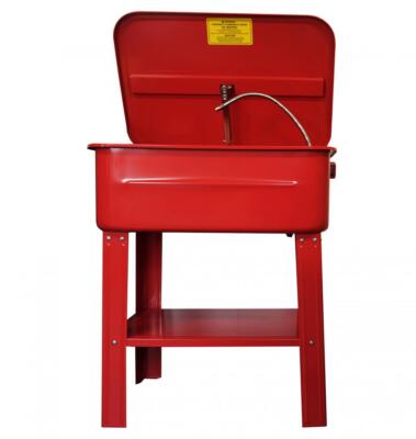 TEILEWASCHMASCHINE / BENCH 20GL, 20 GALLONEN / MOTORREINIGER WASCHMASCHINE, ROT