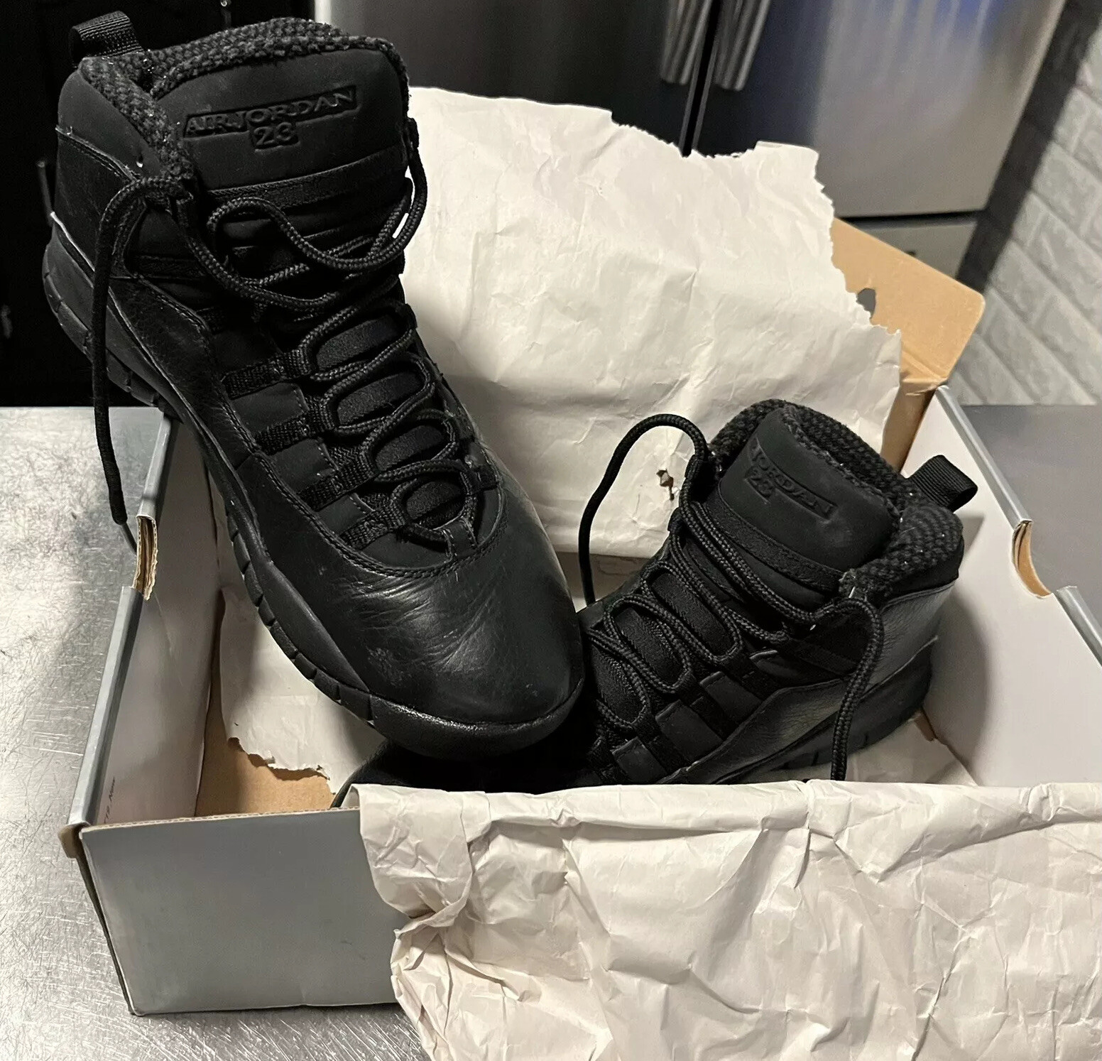 all black retro jordans mens