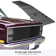 For 81-87 Chevy GMC Pickup/Suburban/Blazer/Jimmy Black Billet Grille Grill