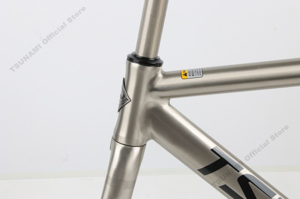 700CRetro Frame Aluminum Fixed Gear Frame Fork Bike 49CM 52CM 55CM 58CM