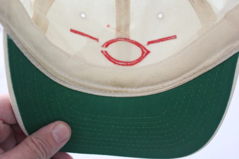 VINTAGE 1990 CINCINNATI REDS Signed Hat w/5 Auto : Davis Larkin Rijo Hatcher + - Image 3 of 4