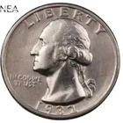 1932-S Washington Quarter ~ Borderline Uncirculated (AU++) ~ KEY DATE!