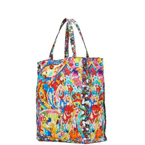 ETRO x Mika Ninagawa Eden Tote Bag Women 【Used】 - Picture 2 of 12